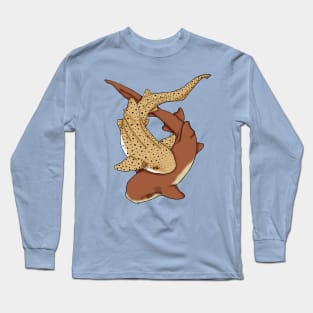 Carpet Shark Pair Long Sleeve T-Shirt